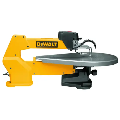 Scroll Saw, 120 V, 1.3 A, 5 in L Blade, 13/16 in Cutting Capacity, 400 to 1750 spm Yellow Scroll Saw, 120 V, 1.3 A, 5 in L Blade, 13/16 in Cutting Capacity, 400 to 1750 spm Yellow