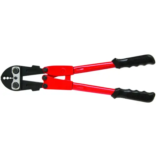 Swag Tool, 0.0625 to 0.1875 in Capacity, 18 in L, Steel Jaw Red Swag Tool, 0.0625 to 0.1875 in Capacity, 18 in L, Steel Jaw Red
