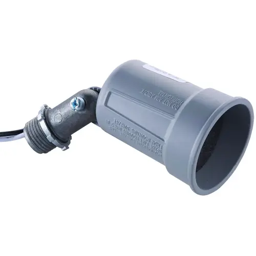 Lamp Holder, 120 V, 75 to 150 W, Gray Lamp Holder, 120 V, 75 to 150 W, Gray