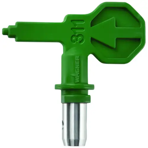 Paint Spray Tip, 0.011 in Tip, Carbide Green