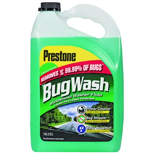 Windshield Washer Fluid Bug Wash 32 degree F 1 gal - pack of 6 Windshield Washer Fluid Bug Wash 32 degree F 1 gal - pack of 6