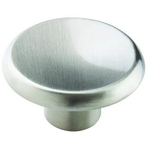 Cabinet Knob, 3/4 in Projection, Zinc, Satin Nickel - pack of 10 Cabinet Knob, 3/4 in Projection, Zinc, Satin Nickel - pack of 10