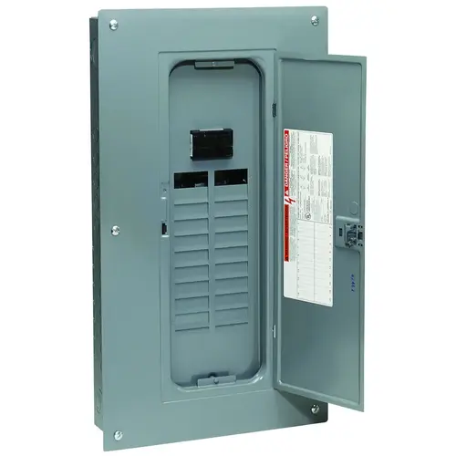 Load Center, 40 -Pole, 100 A, 20 -Space, Plug-On Neutral, NEMA 1 Enclosure Load Center, 40 -Pole, 100 A, 20 -Space, Plug-On Neutral, NEMA 1 Enclosure