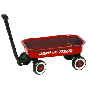Radio Flyer W5 Toy Wagon, Steel, Red