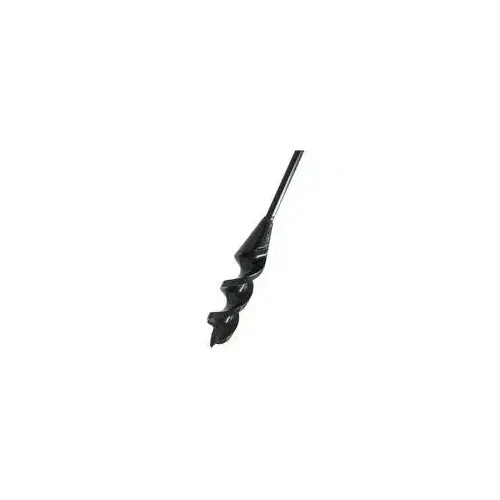 Auger Drill Bit, 1 in Dia, 54 in OAL, 1/4 in Dia Shank White