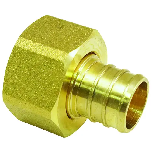 Hose Pipe Adapter, 3/4 in, Barb x FPT, Brass, 200 psi Pressure Hose Pipe Adapter, 3/4 in, Barb x FPT, Brass, 200 psi Pressure