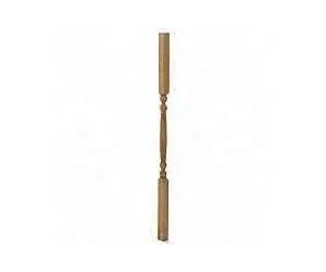 UFP RETAIL, LLC 106033 Spindle, 2 in L, Southern Yellow Pine Raw