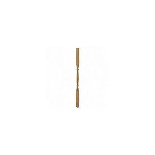 Spindle, 2 in L, Southern Yellow Pine Raw