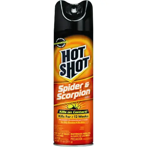 Spider and Scorpion Killer, Liquid, Spray Application, 11 oz Can Translucent Milky White Spider and Scorpion Killer, Liquid, Spray Application, 11 oz Can Translucent Milky White
