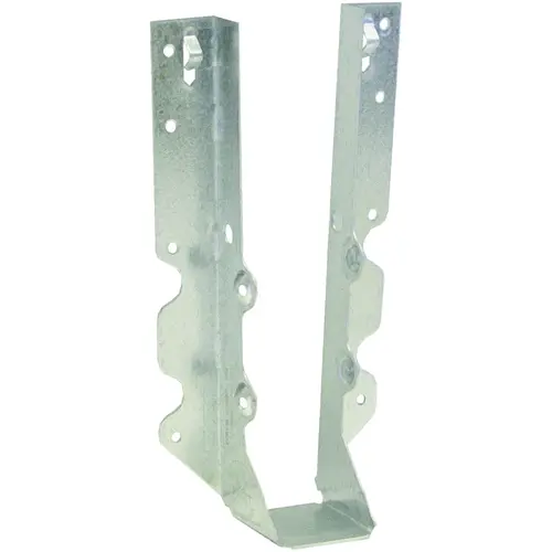 Slant Joist Hanger, 7-3/4 in H, 1-3/4 in D, 1-9/16 in W, 2 in x 10 to 12 in, Steel, G90 Galvanized - pack of 50 Slant Joist Hanger, 7-3/4 in H, 1-3/4 in D, 1-9/16 in W, 2 in x 10 to 12 in, Steel, G90 Galvanized - pack of 50