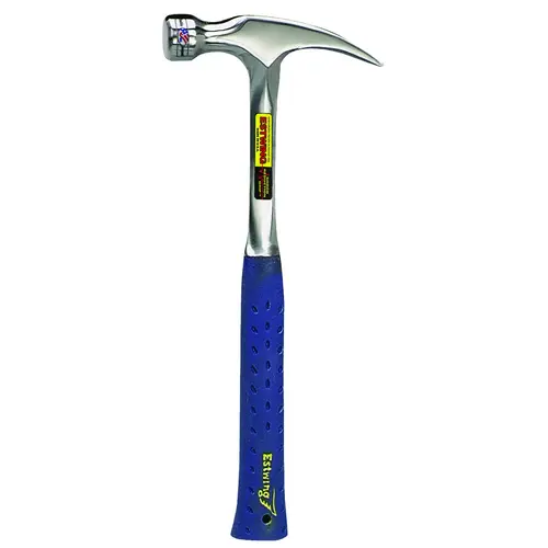 Nail Hammer, 12 oz Head, Rip Claw, Smooth Head, Steel Head, 10-3/4 in OAL Blue Nail Hammer, 12 oz Head, Rip Claw, Smooth Head, Steel Head, 10-3/4 in OAL Blue