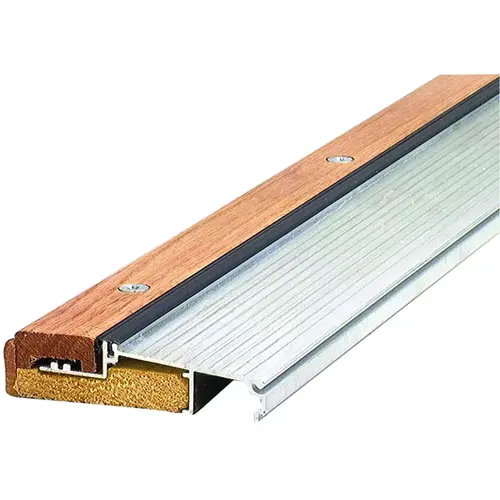 TH393 Series Sill, 73 in L, 4-9/16 in W, Aluminum, Silver