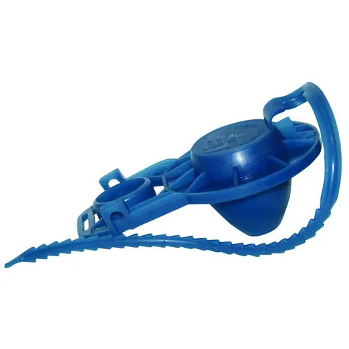 Toilet Flapper, Vinyl, For: Brass, Plastic and Crane 2 in Flush Valves Opening Blue