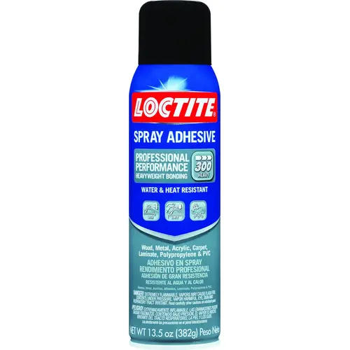 Spray Adhesive Professional Performance Heavyweight Bonding High Strength Synthetic Rubber 1 Off White - pack of 6 Spray Adhesive Professional Performance Heavyweight Bonding High Strength Synthetic Rubber 1 Off White - pack of 6