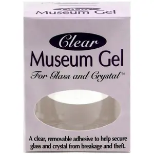 QuakeHOLD! 33111 Museum Gel, Clear, 4 oz Jar