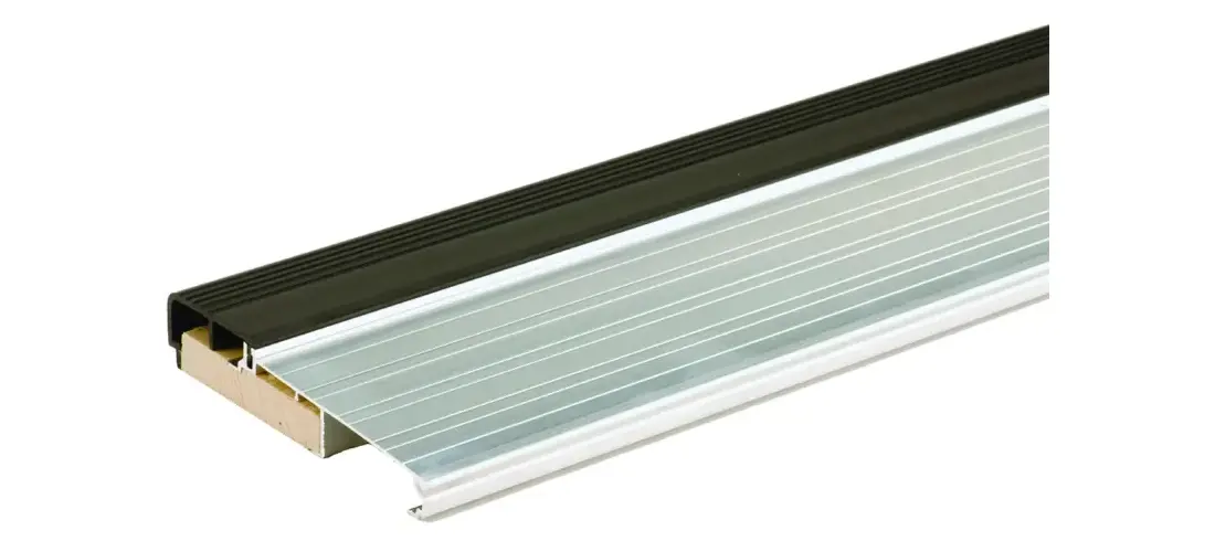 M-D 78691 TH397 Series Sill, 36 in L, 5-3/8 in W, Vinyl, Silver