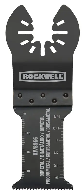 Rockwell Oscillating Saw Blade Bi-Metal Black RW8966