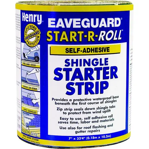Shingle Starter Strip, Solid Shingle Starter Strip, Solid