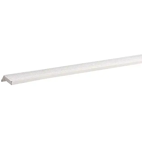 Garage Door Seal, 2 in W, 3/8 in Thick, 7 ft L, Vinyl, White Garage Door Seal, 2 in W, 3/8 in Thick, 7 ft L, Vinyl, White