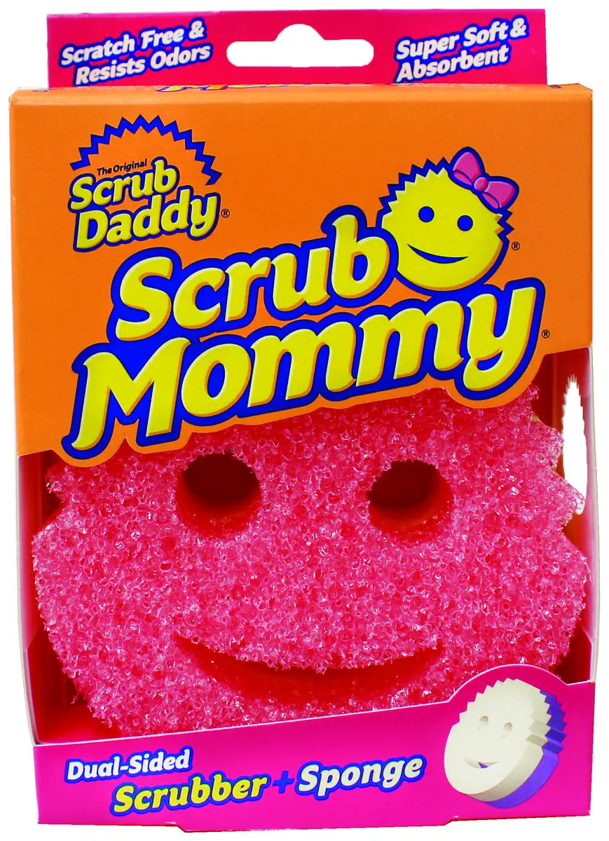 Scrub Daddy 2-Sided Scrub Sponge Pink SM2016I Scrub Daddy 2-Sided Scrub Sponge Pink SM2016I
