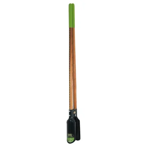Post Hole Digger with Ruler, 6-1/2 in W Blade, Hardwood Handle, Cushion-Grip Handle Multi-Colored Post Hole Digger with Ruler, 6-1/2 in W Blade, Hardwood Handle, Cushion-Grip Handle Multi-Colored