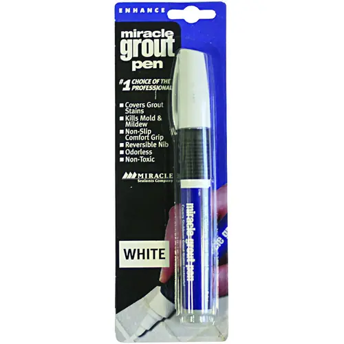 GRTPENWHT6 Grout Pen, Non-Toxic, White GRTPENWHT6 Grout Pen, Non-Toxic, White
