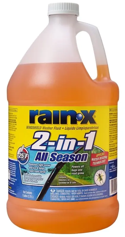Rain-X Windshield Washer Fluid -25 deg 1 gal - pack of 6 113645-XCP6 Rain-X Windshield Washer Fluid -25 deg 1 gal - pack of 6 113645-XCP6