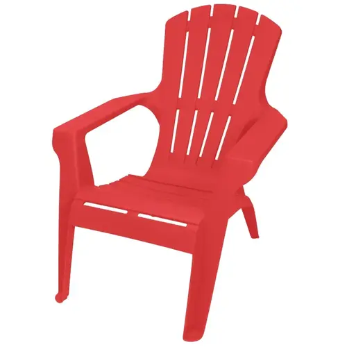 Adirondack II Adirondack Chair, 29-3/4 in W, 35-1/4 in D, 33-1/2 in H, Resin Seat