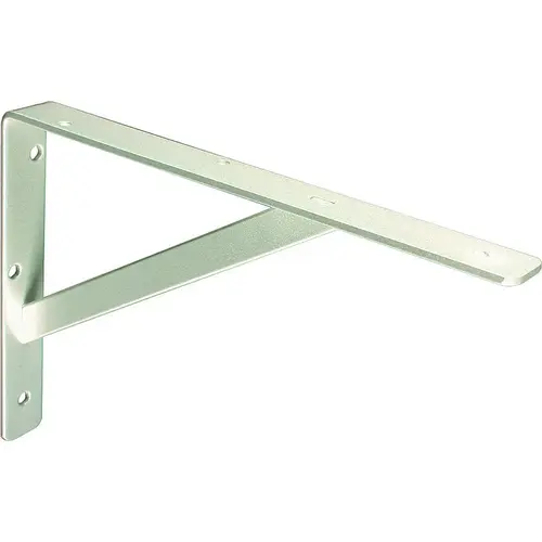 208 TI 500 Shelf L-Bracket, 20 in L, Steel, Titanium 208 TI 500 Shelf L-Bracket, 20 in L, Steel, Titanium