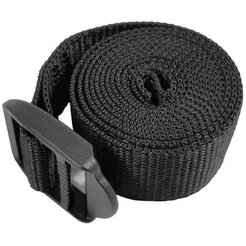 Utility Strap 1" W X 4 ft. L Black 1 lb Black Utility Strap 1" W X 4 ft. L Black 1 lb Black