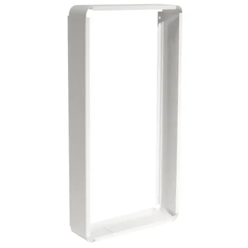 Surface Adapter, Steel, White, Compatible With: RWF Series Surface Adapter, Steel, White, Compatible With: RWF Series