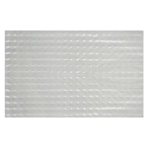 Runner, 100 ft L, 27 in W, Solid Pattern, Vinyl Rug, Clear Runner, 100 ft L, 27 in W, Solid Pattern, Vinyl Rug, Clear