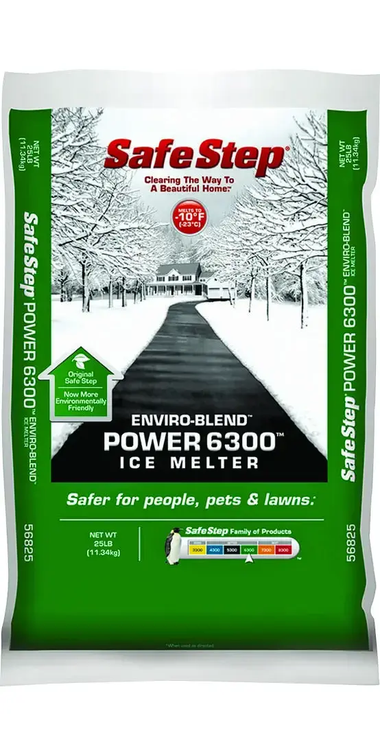 SAFESTEP 806725 Enviro-Blend 56825 Ice Melter, Crystalline Solid