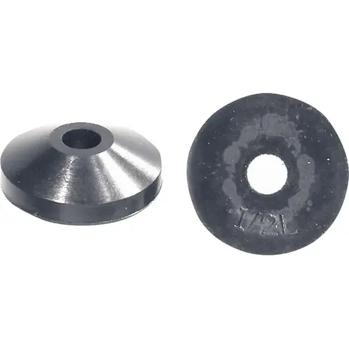 Faucet Washer, #1/2L, 25/32 in Dia, Rubber - pack of 5 Faucet Washer, #1/2L, 25/32 in Dia, Rubber - pack of 5