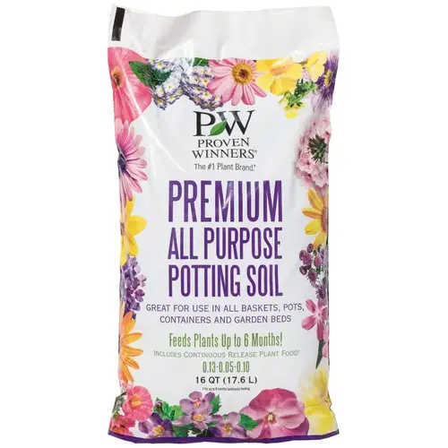 Premium Potting Soil, 16 qt Bag Premium Potting Soil, 16 qt Bag