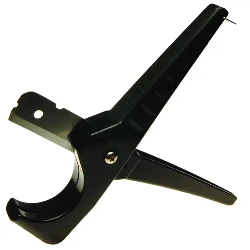 Pipe Cutter, 1-1/2 in Max Pipe/Tube Dia, 1/8 in Mini Pipe/Tube Dia, Plastic Pipe/Tube
