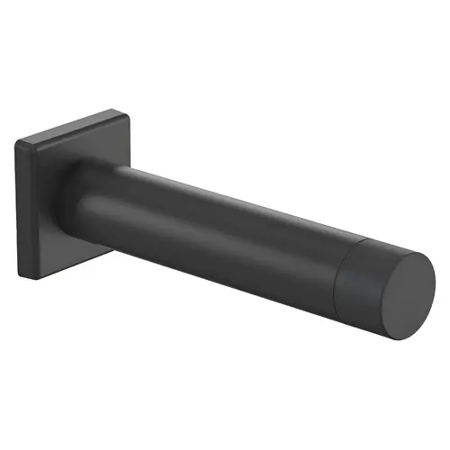 Door Stop Reed 1" W X 3" L Aluminum Matte Black Mounts to wall Carded in. Matte Door Stop Reed 1" W X 3" L Aluminum Matte Black Mounts to wall Carded in. Matte