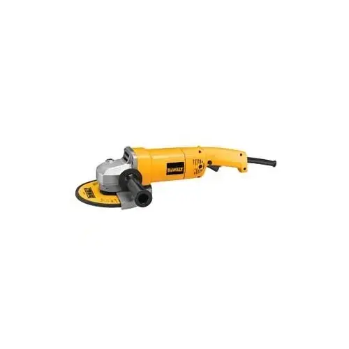 Medium Angle Grinder, 13 A, 5/8-11 Spindle, 8500 rpm Speed Yellow Medium Angle Grinder, 13 A, 5/8-11 Spindle, 8500 rpm Speed Yellow