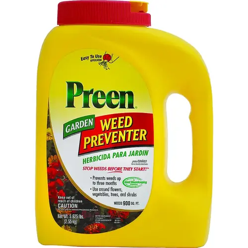 Weed Preventer, Granular, 5-5/8 lb Bottle
