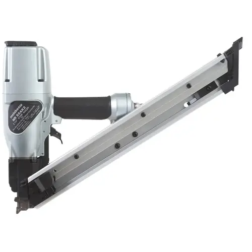 Strap-Tite Strip Nailer, 44 Magazine, Paper Strip Collation, 0.063 cu-ft/cycle Air Black/Green Strap-Tite Strip Nailer, 44 Magazine, Paper Strip Collation, 0.063 cu-ft/cycle Air Black/Green