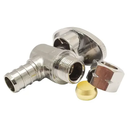 VALVE STOP 1/2 X 3/8IN Chrome