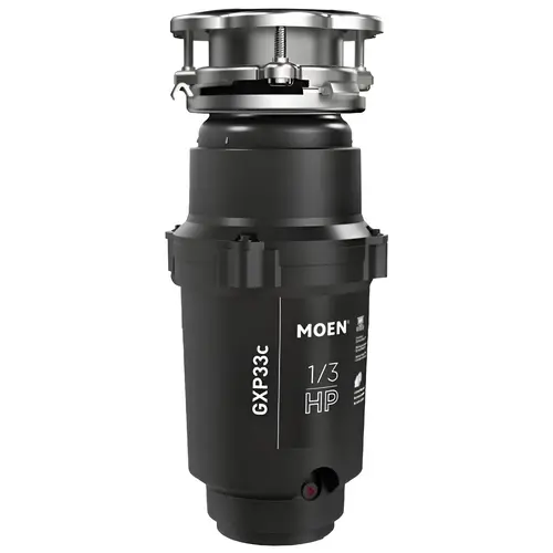 GX PRO Series Garbage Disposal, 30.8 oz Grinding Chamber, 1/3 hp Motor, 115 V, Black GX PRO Series Garbage Disposal, 30.8 oz Grinding Chamber, 1/3 hp Motor, 115 V, Black