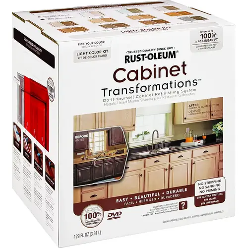 Transformations Light Tint Base Satin Cabinet Coating Kit Transformations Light Tint Base Satin Cabinet Coating Kit