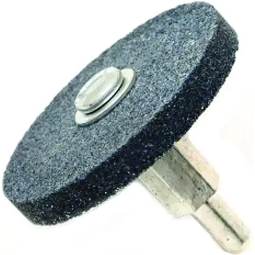 Grinding Wheel, 1/4 x 2 in Dia, 1/4 in Arbor/Shank, 60 Grit, Aluminum Oxide Abrasive Grinding Wheel, 1/4 x 2 in Dia, 1/4 in Arbor/Shank, 60 Grit, Aluminum Oxide Abrasive