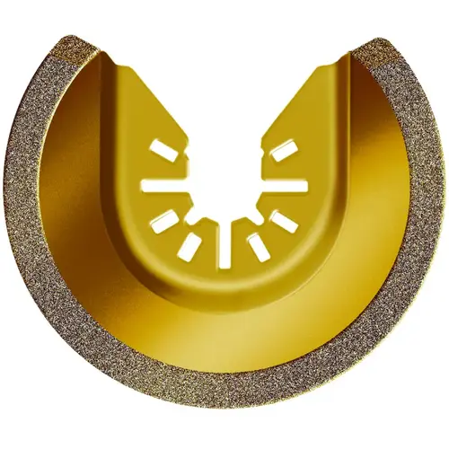 Oscillating Saw Blade, 3-1/8 in, Carbide