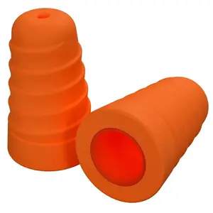 Plugfones PRP-FO10 ComforTwist Series Replacement Plugs, 23 dB NRR, Foam Ear Plug, Orange Ear Plug