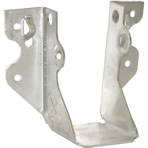 Slant Joist Hanger, 3-1/8 in H, 1-3/4 in D, 1-9/16 in W, 2 in x 4 in, Steel, Zinc, Face Mounting - pack of 100 Slant Joist Hanger, 3-1/8 in H, 1-3/4 in D, 1-9/16 in W, 2 in x 4 in, Steel, Zinc, Face Mounting - pack of 100