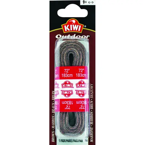 Boot Lace, Rawhide Leather, Dark Brown, 72 in L Boot Lace, Rawhide Leather, Dark Brown, 72 in L