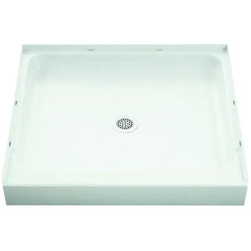 Ensemble Shower Base, 34 in L, 36 in W, 5-1/2 in H, Vikrell, White, Alcove Installation Ensemble Shower Base, 34 in L, 36 in W, 5-1/2 in H, Vikrell, White, Alcove Installation