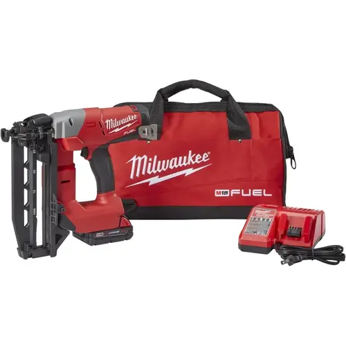 Straight Finish Nailer Kit, Battery Included, 18 V, 2 Ah, 110 Magazine, Straight Collation Straight Finish Nailer Kit, Battery Included, 18 V, 2 Ah, 110 Magazine, Straight Collation